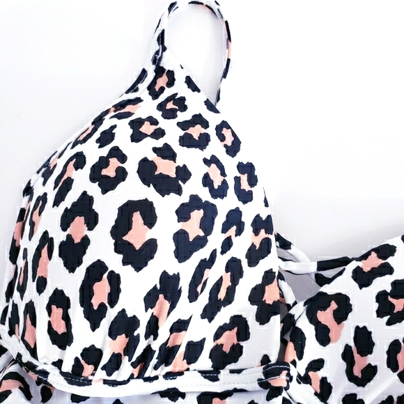 NWOT Hula Honey Animal Print Tankini Swim … - Picture 9 of 12